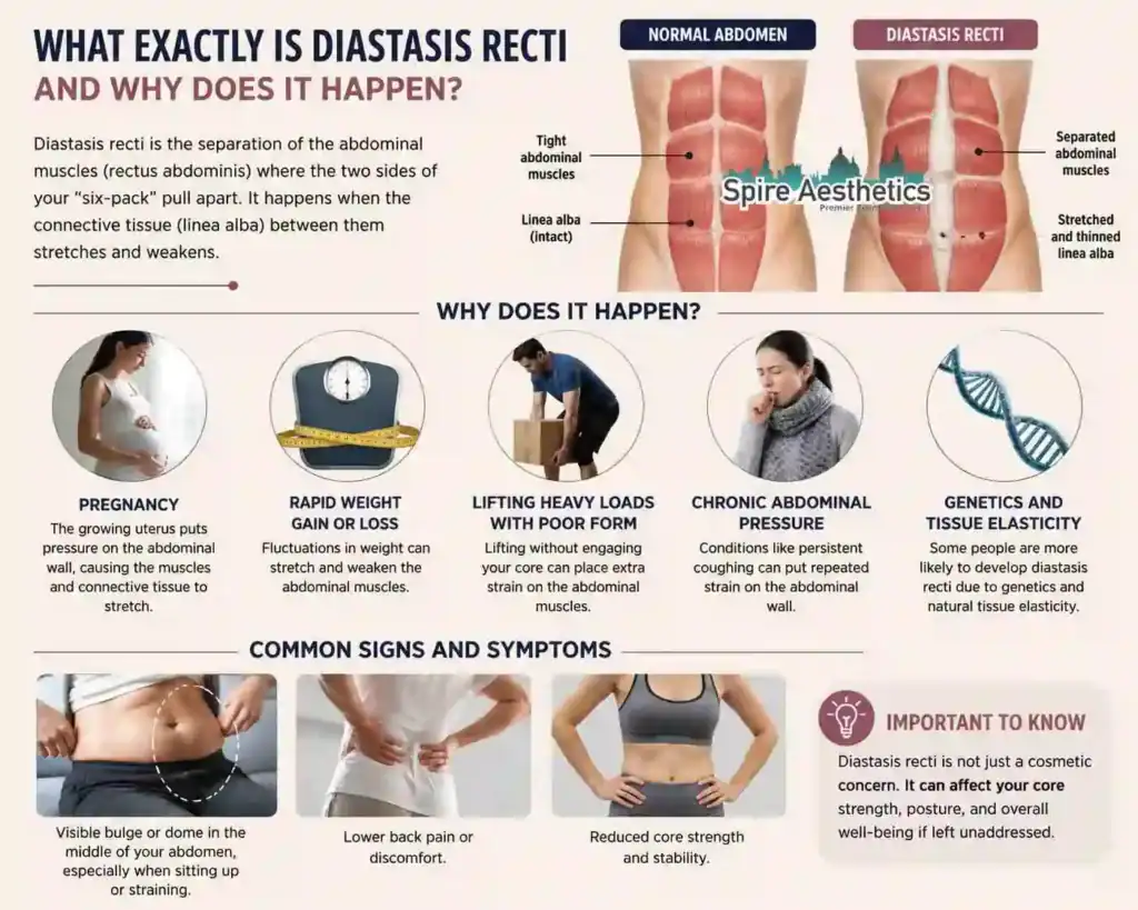 What Exactly Is Diastasis Recti and Why Does It Happen Solihull?