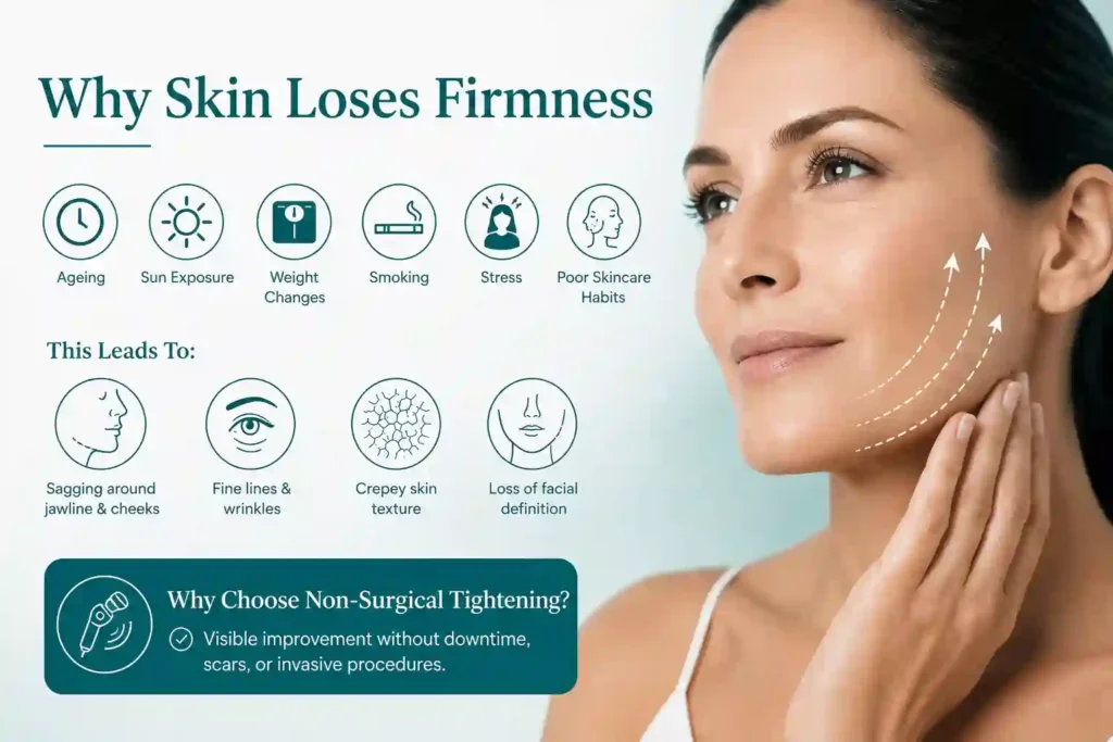 What Makes Skin Lose Firmness and Why Do People Seek Non-Surgical Tightening Solihull?