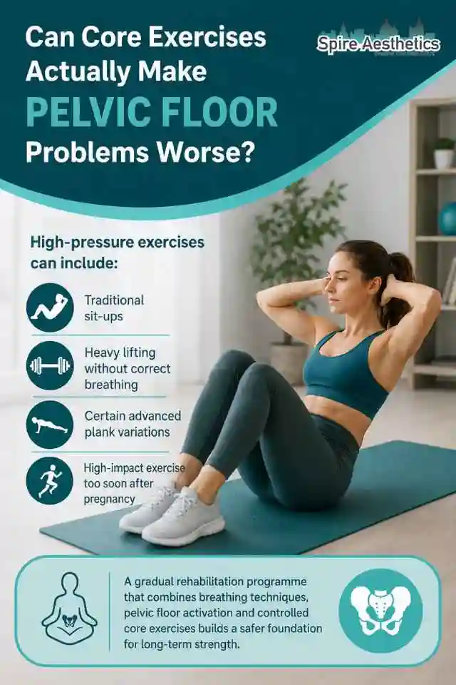 Can Strengthening Your Core Alone Actually Make Pelvic Floor Problems Worse Solihull?